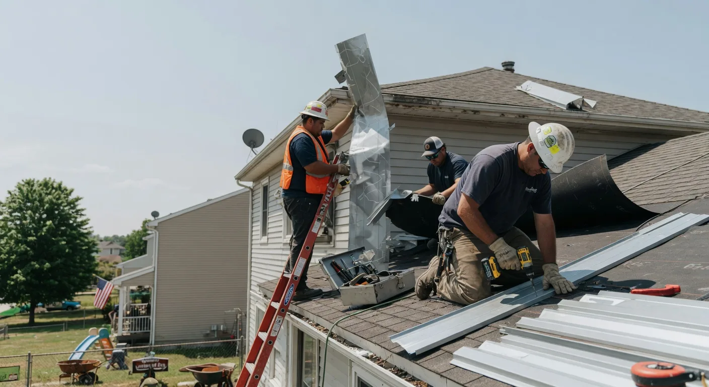 Metal Roof Repair in Garden City, TX